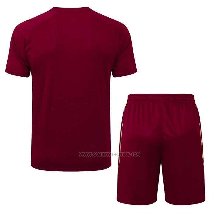 Chandal del Arsenal Manga Corta 2025-2026 Rojo - Pantalon Corto